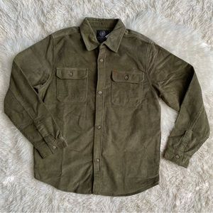 NWT Buffalo David Bitton Jeremias Shacket in Army Green, size XL